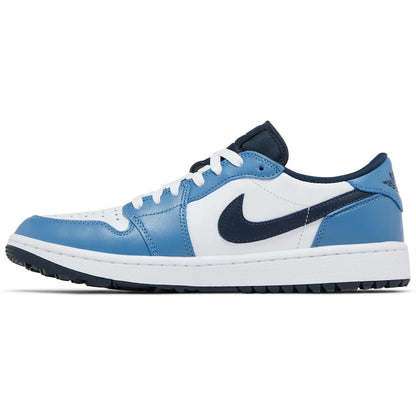 Jordan 1 Low Golf White Aegean Storm