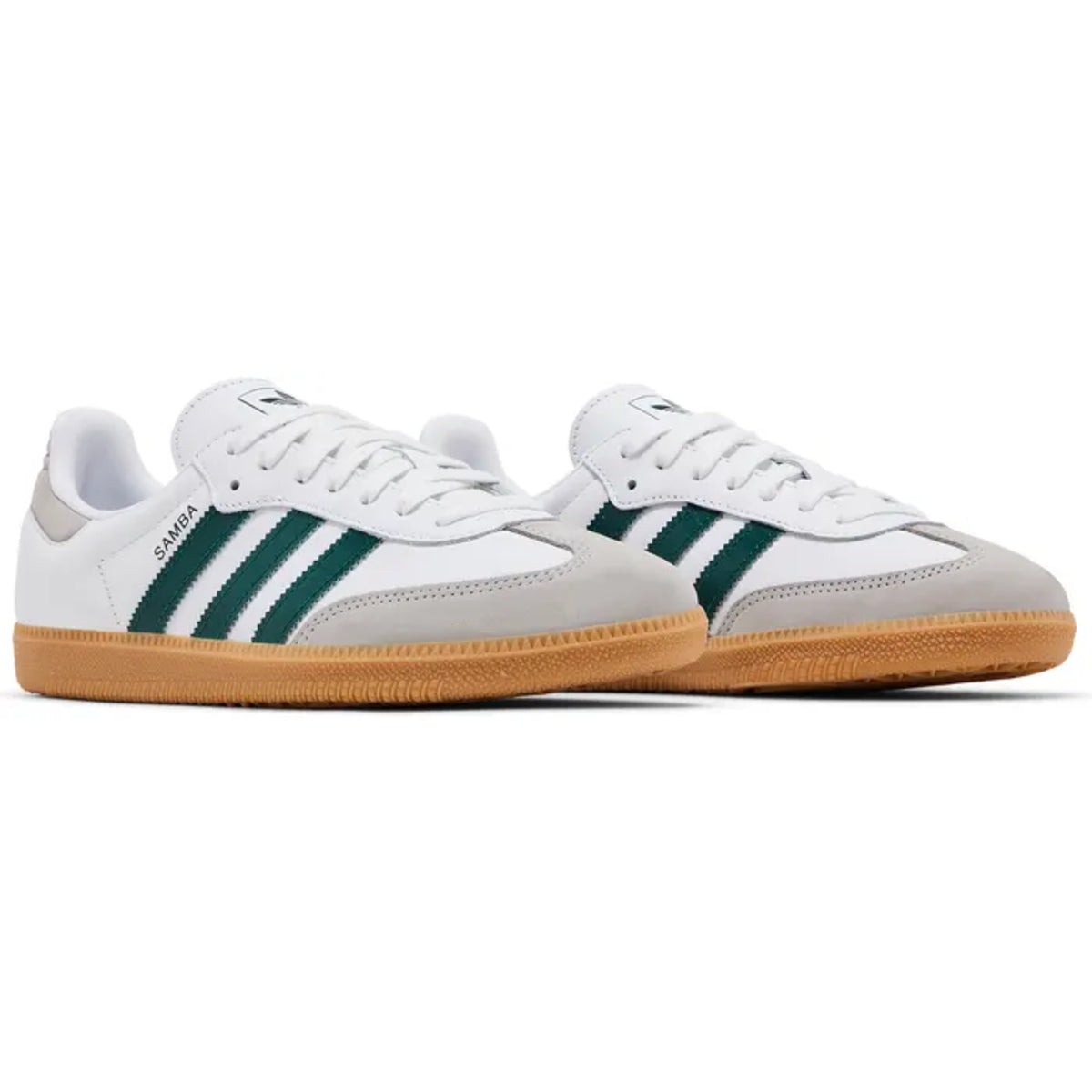 Adidas Samba OG White Collegiate Green Gum (W)