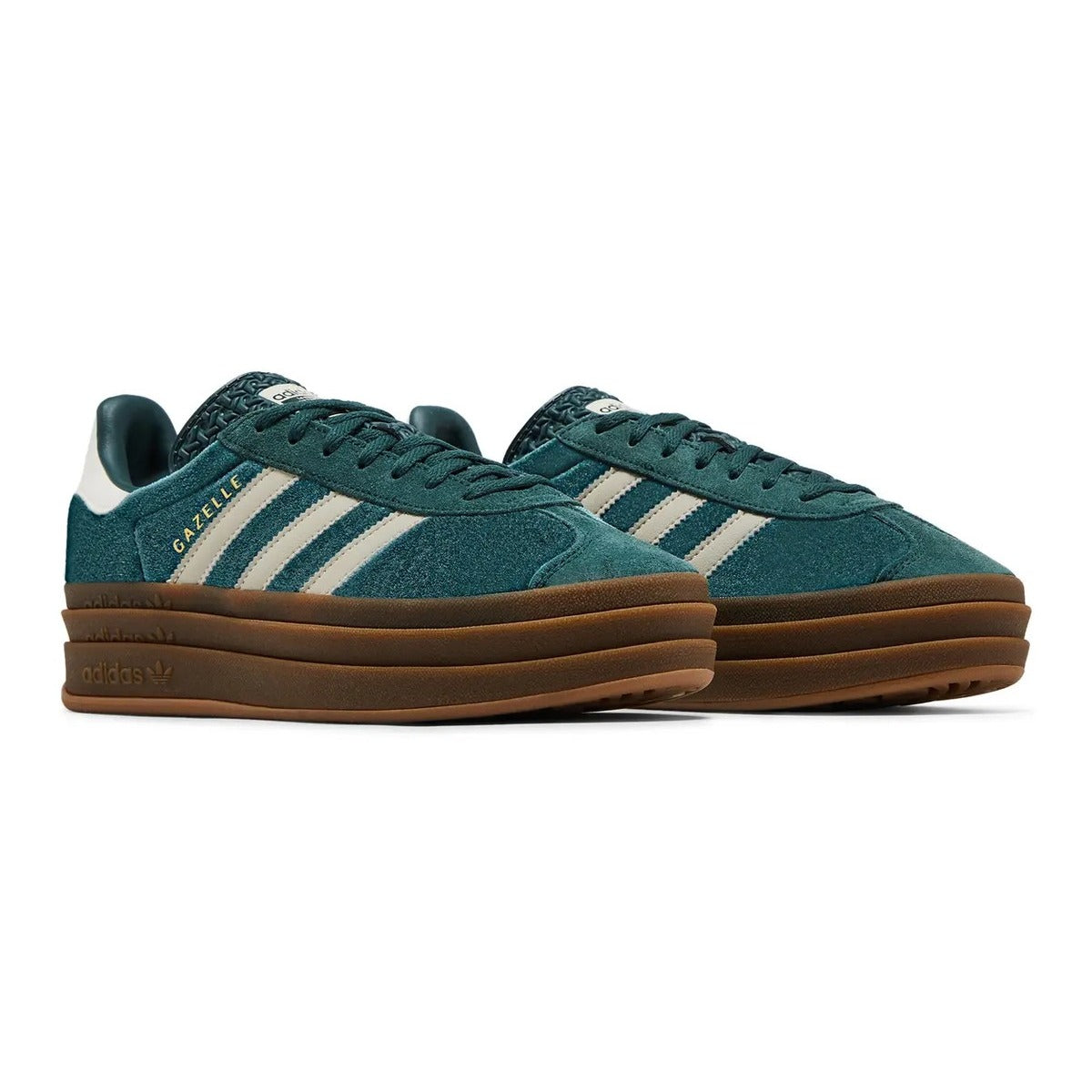 Adidas Gazelle Bold Mineral Green Velvet (W) 
