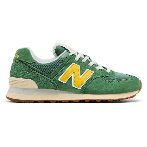 New Balance 574 Mallard Green Yellow (W)