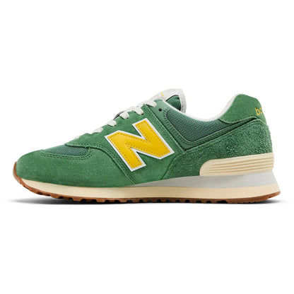 New Balance 574 Mallard Green Yellow (W)