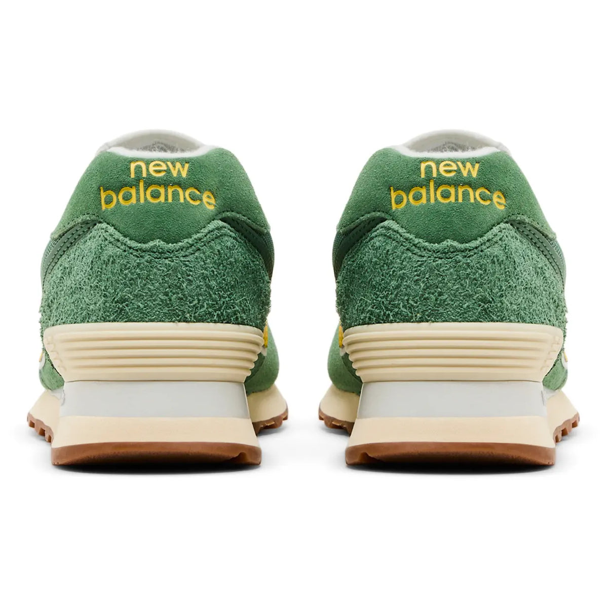 New Balance 574 Mallard Green Yellow (W)