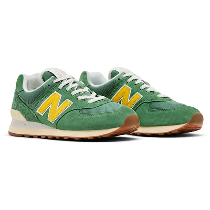 New Balance 574 Mallard Green Yellow (W)