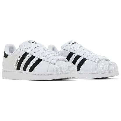 Adidas Superstar II White Black