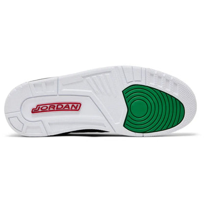Jordan Spizike Low Black Classic Green White Varsity Red
