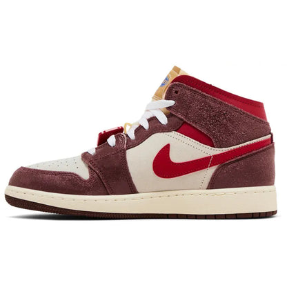 Jordan 1 Mid SE Bread, Butter & Sole (GS)