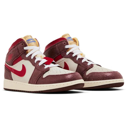 Jordan 1 Mid SE Bread, Butter & Sole (GS)
