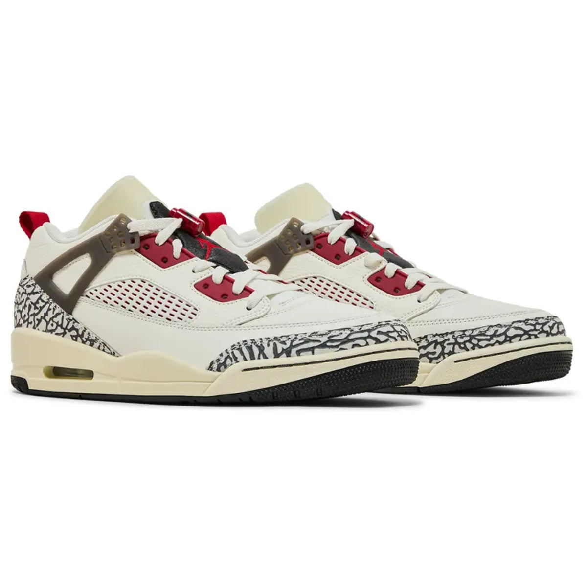 Jordan Spizike Low Sail Anthracite Coconut Milk Varsity Red