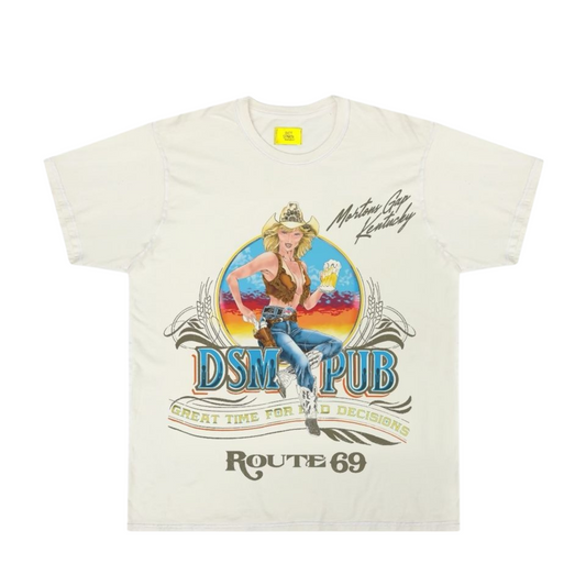 DSM "Pub" Tee - (Antique White)