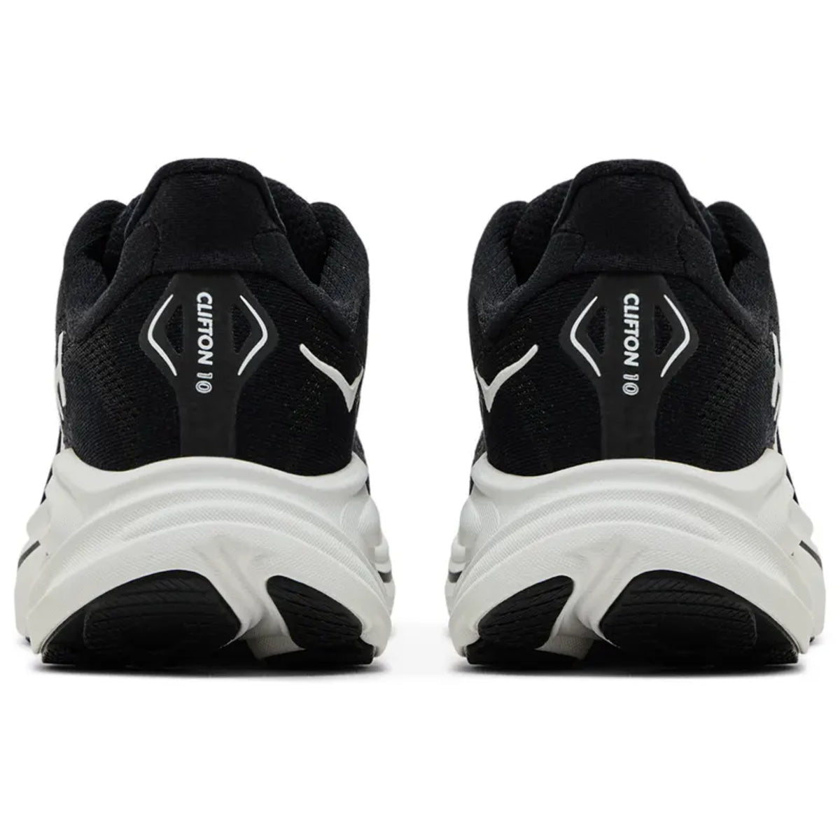 Hoka One One Clifton 10 Black White