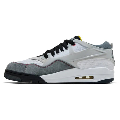 Jordan 4 RM Premium White Black Smoke Grey Fire Red