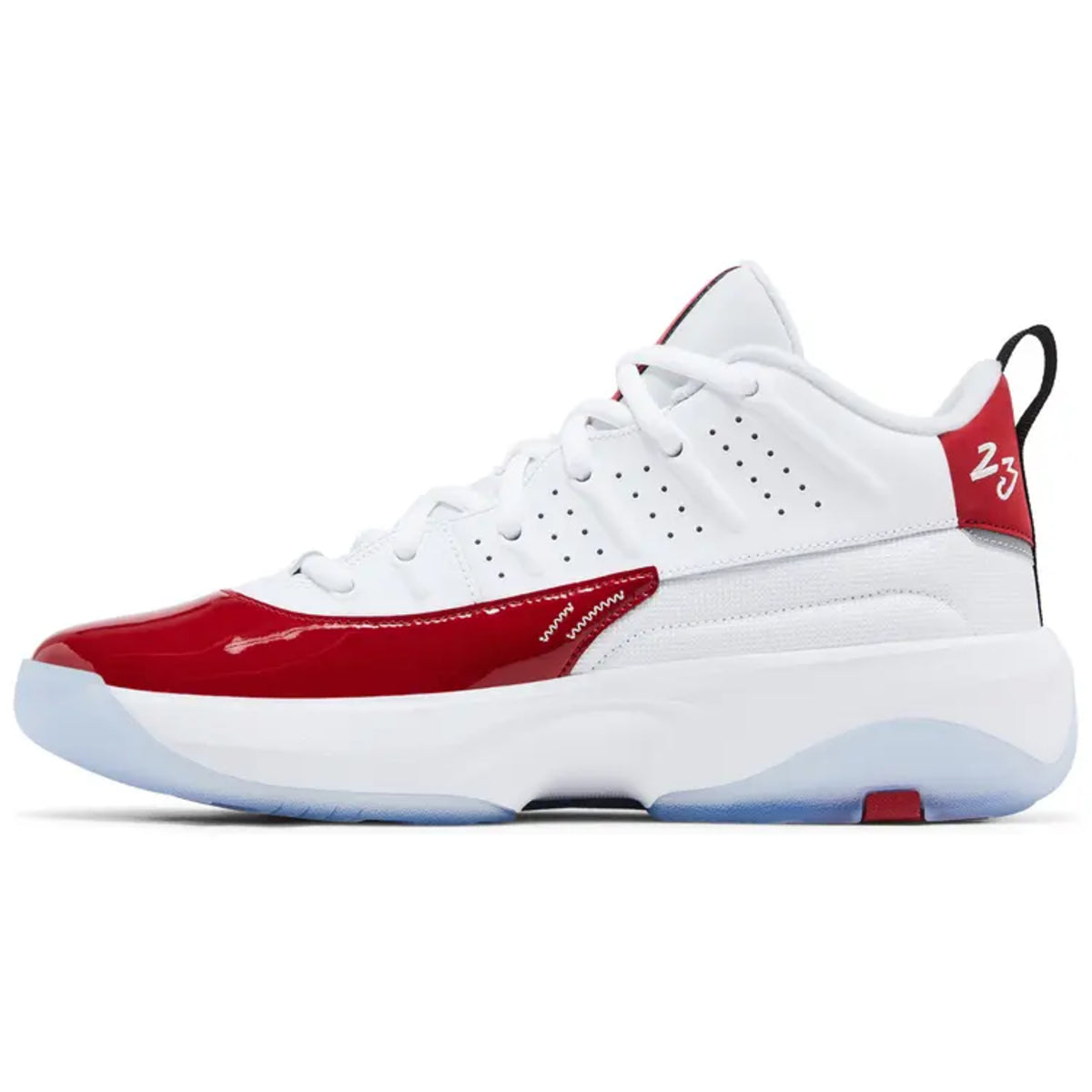 Jordan Max Aura 7 White Gym Red Black