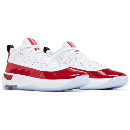 Jordan Max Aura 7 White Gym Red Black