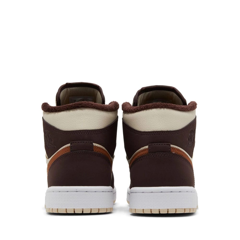 NIKE AIR JORDAN1 MID SE BROWN BASALT OATMEAL WMNS (NEW)