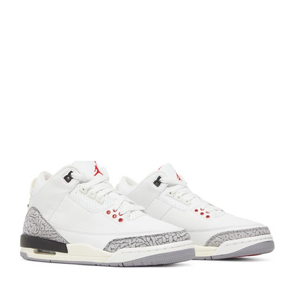NIKE AIR JORDAN3 RETRO WHITE CEMENT REIMAGINED GS