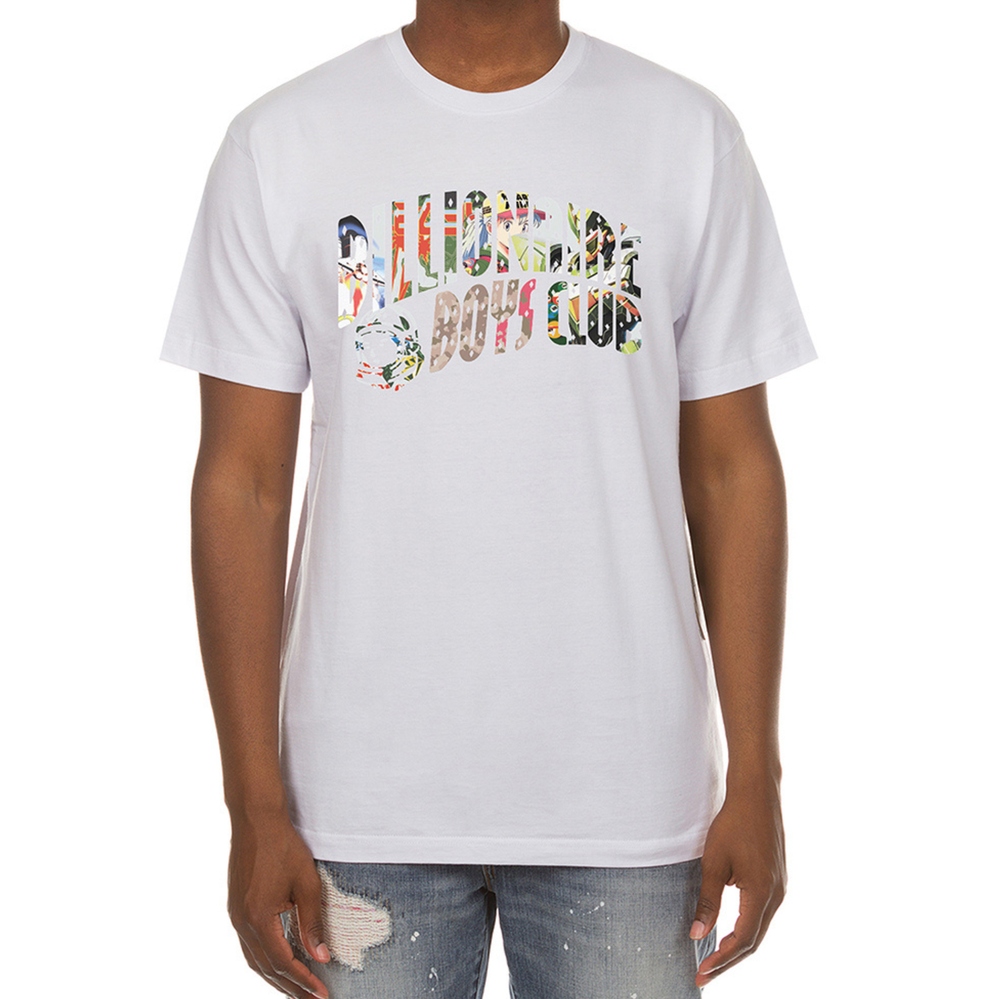 Billionaire Boys "Curve Collage" SS Tee (White)