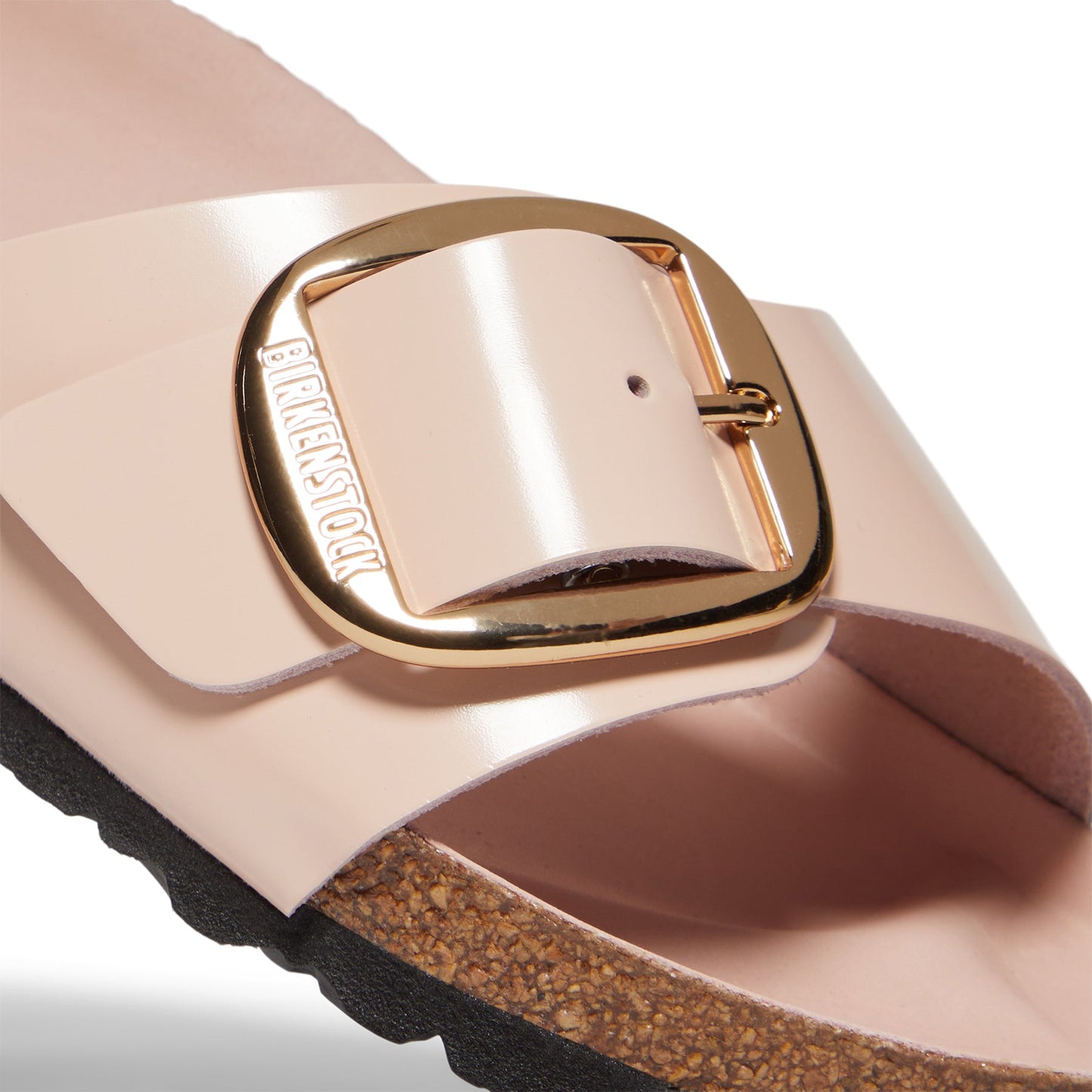 Birkenstock Madrid Big Buckle (High Shine Light Rose)