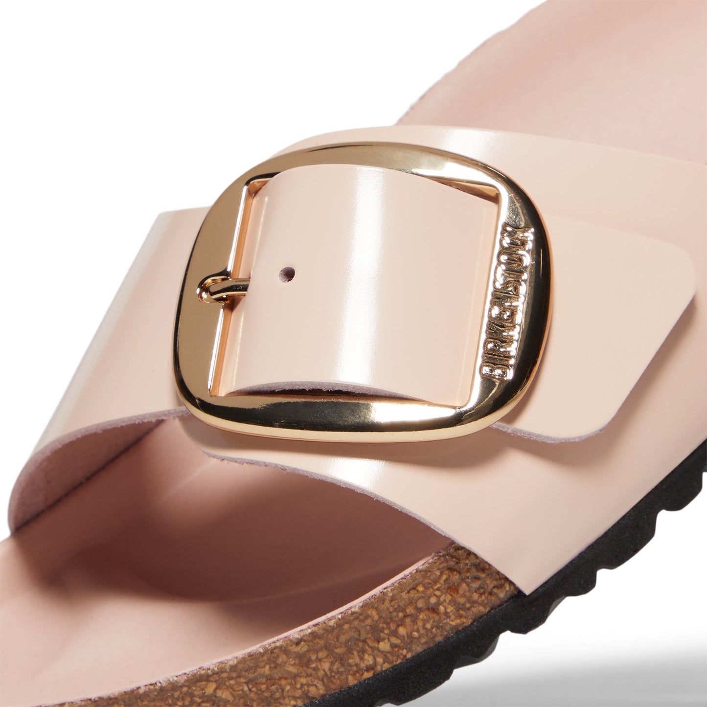 Birkenstock Madrid Big Buckle (High Shine Light Rose)
