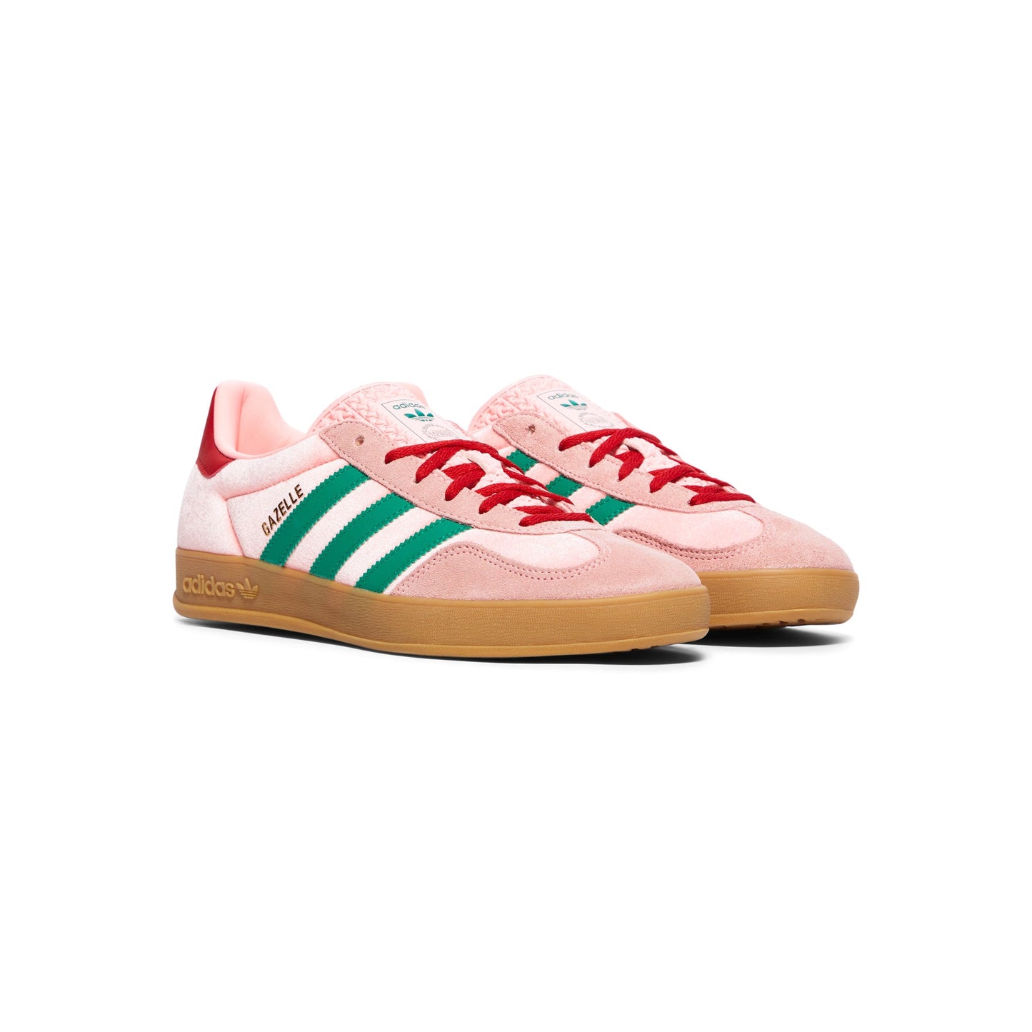 Adidas Gazelle Indoor (COUGRN,GLOPNK,GUM3)