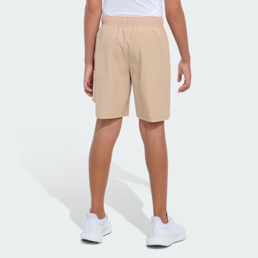 Kids' adidas Elastic Waistband Woven Cargo Ripstop Shorts