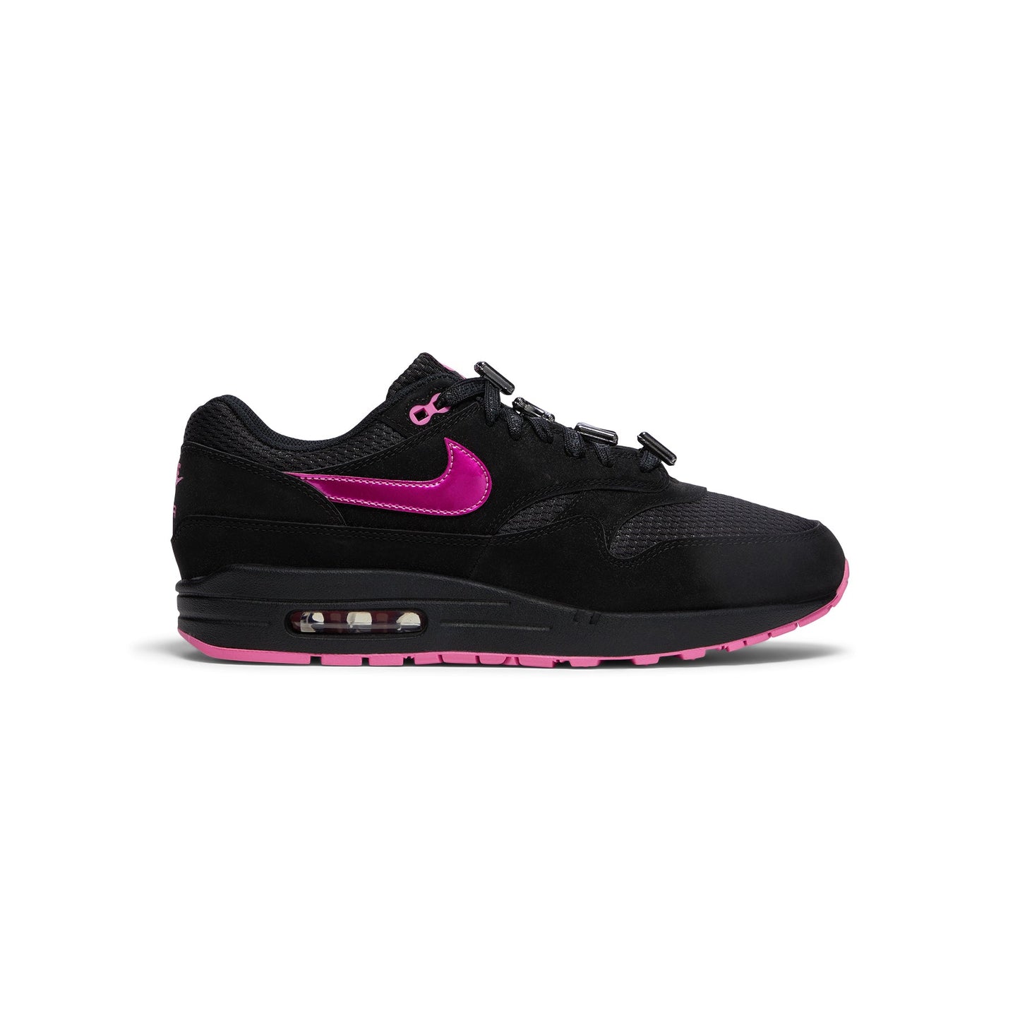 Nike Air Max 1 Premium (Black/Playful pink-University red)