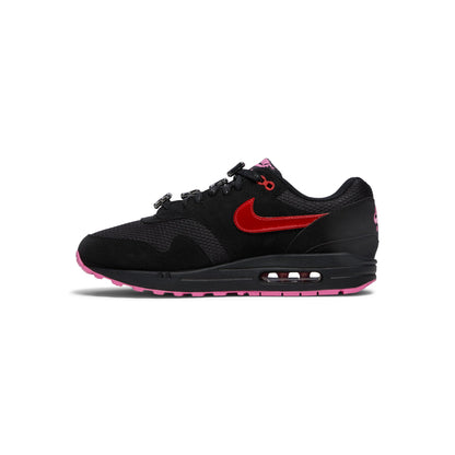 Nike Air Max 1 Premium (Black/Playful pink-University red)