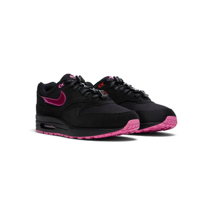 Nike Air Max 1 Premium (Black/Playful pink-University red)