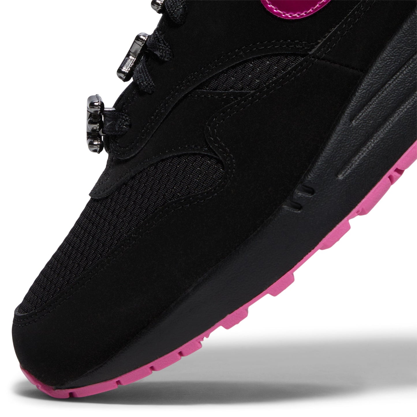 Nike Air Max 1 Premium (Black/Playful pink-University red)