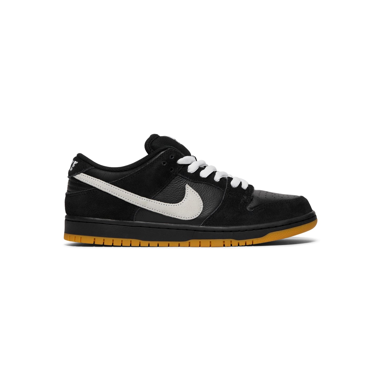 Nike SB Dunk Low Pro (Black/White/Gum light brown)