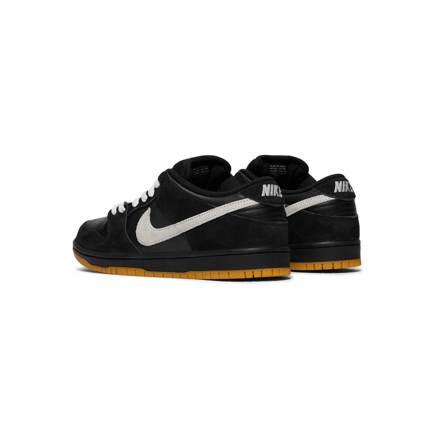 Nike SB Dunk Low Pro (Black/White/Gum light brown)