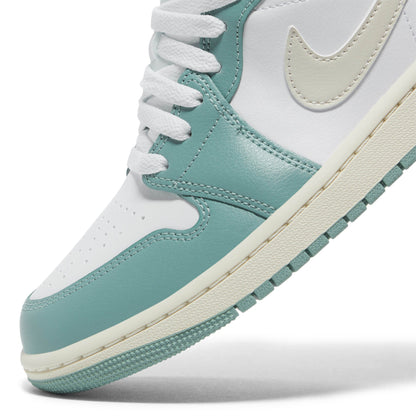 Nike Womens Air Jordan 1 Low (White/Light Orewood Brown/Cannon/Sail)
