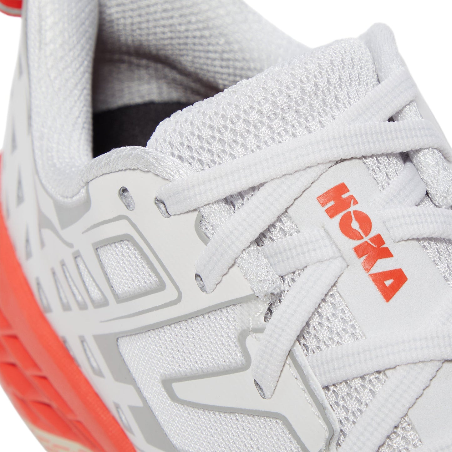 HOKA SpeedGoat 2 (White/Tomato)