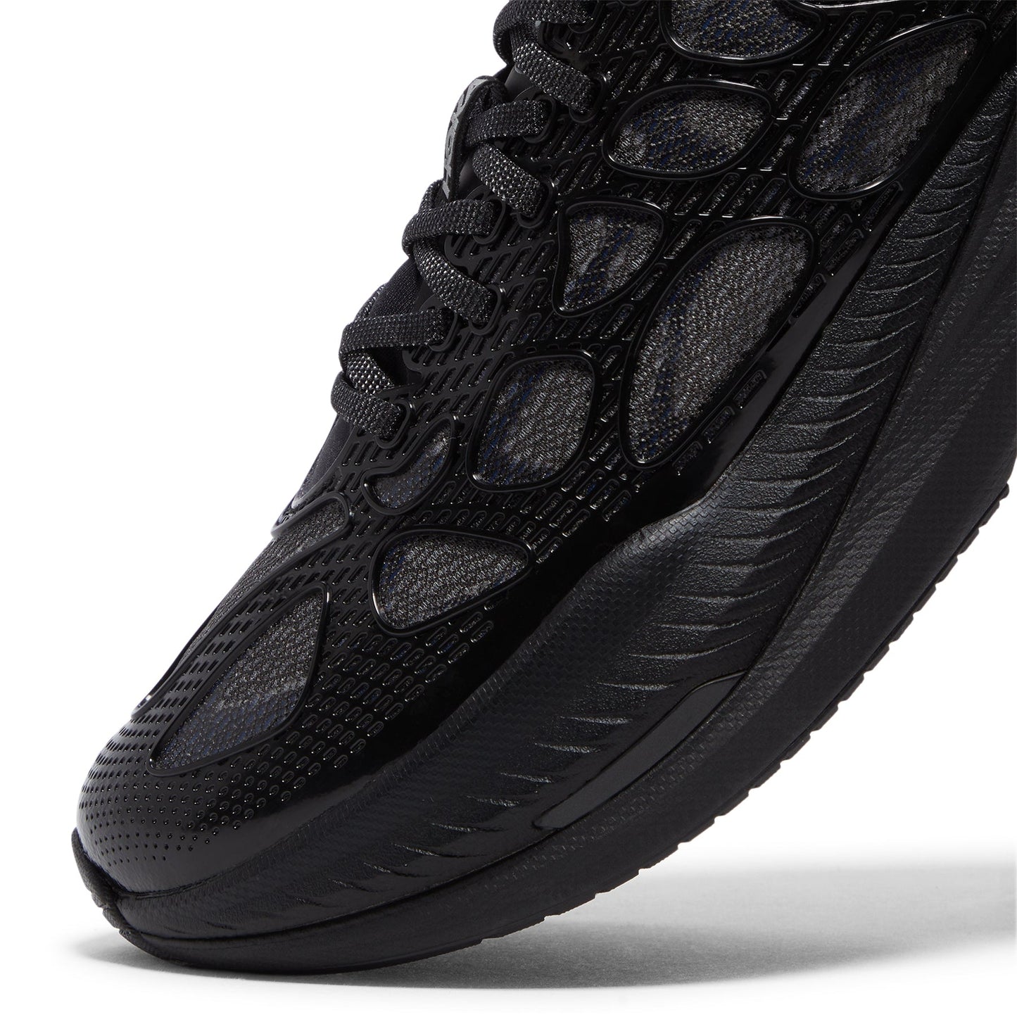 HOKA Mach X Caged (Black/Midnight blue)