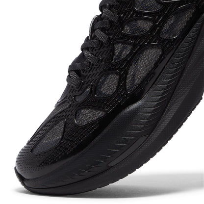 HOKA Mach X Caged (Black/Midnight blue)