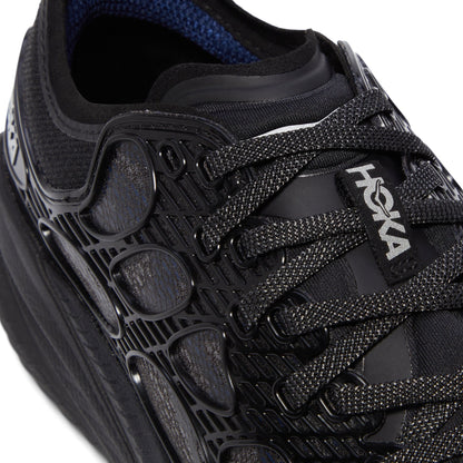 HOKA Mach X Caged (Black/Midnight blue)