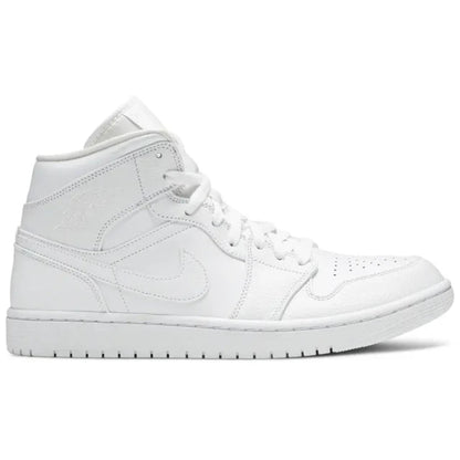 Jordan 1 Mid Triple White 2.0 (2020)