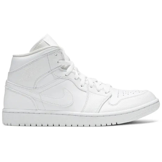 Jordan 1 Mid Triple White 2.0 (2020)