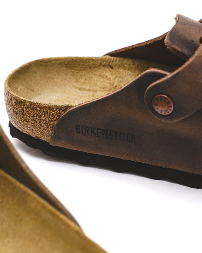 Birkenstock Boston NU Oiled Habana