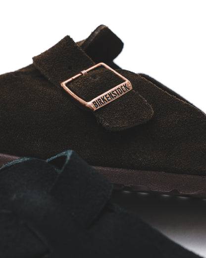 Birkenstock Boston SFB Black Narrow