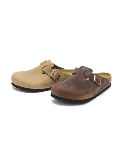 Birkenstock Boston NU Oiled Habana