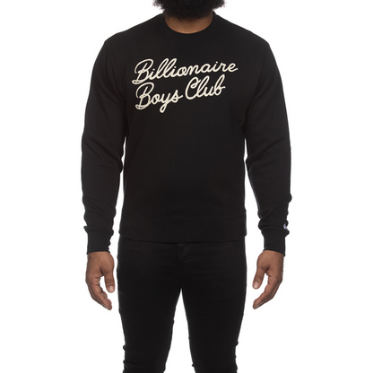 Billionaire Boys Club "Signature" Crewneck Sweatshirt (Black)