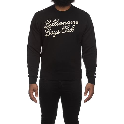 Billionaire Boys Club "Signature" Crewneck Sweatshirt (Black)