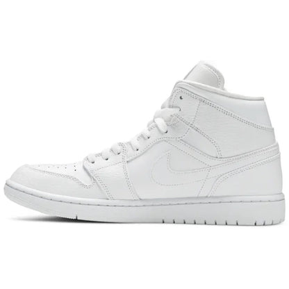 Jordan 1 Mid Triple White 2.0 (2020)