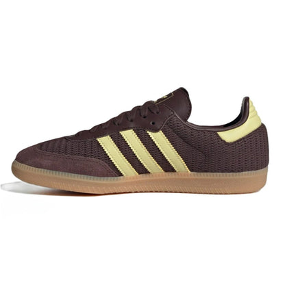 adidas Samba OG Shadow Brown Powder Yellow (W)