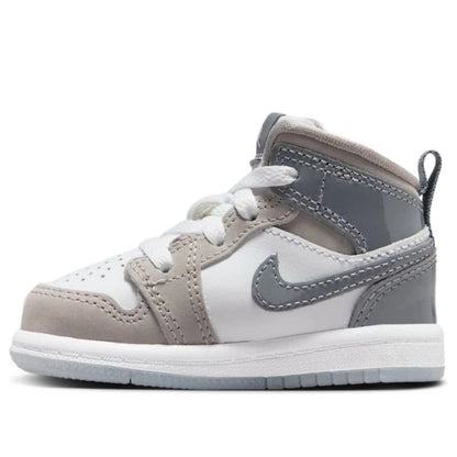 Jordan 1 Mid SE White Medium Grey Cool Grey (TD)