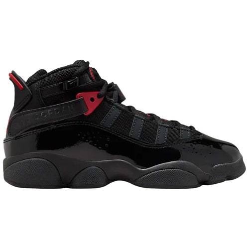 Jordan 6 Rings Black Anthracite Fire Red (GS)