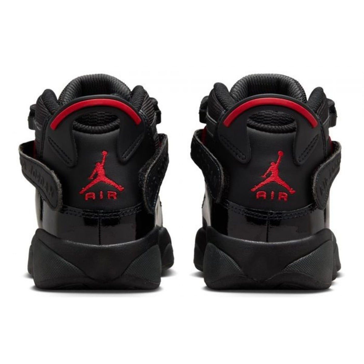 Jordan 6 Rings Black Anthracite Fire Red (GS)