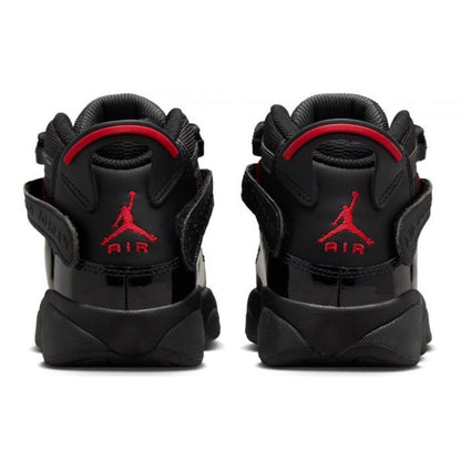 Jordan 6 Rings Black Anthracite Fire Red (GS)