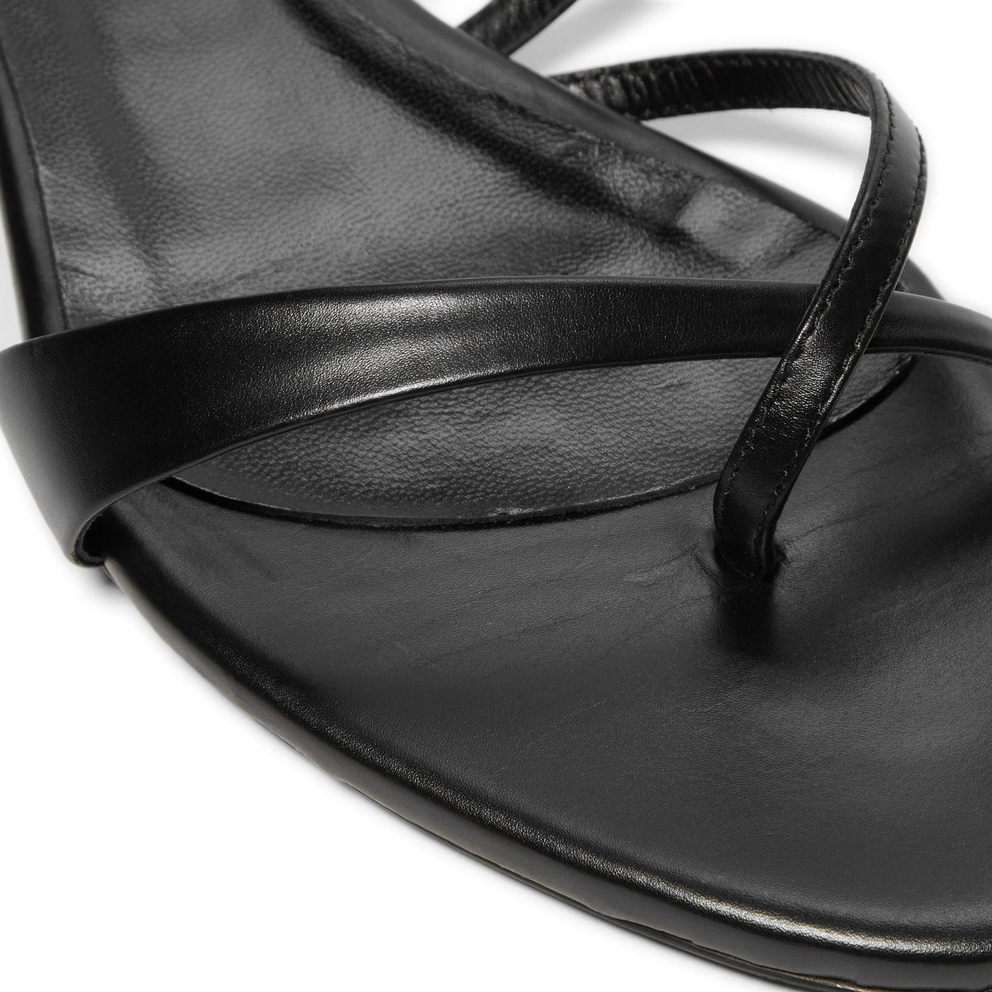 Jude Heath Sandal (Black Leather)