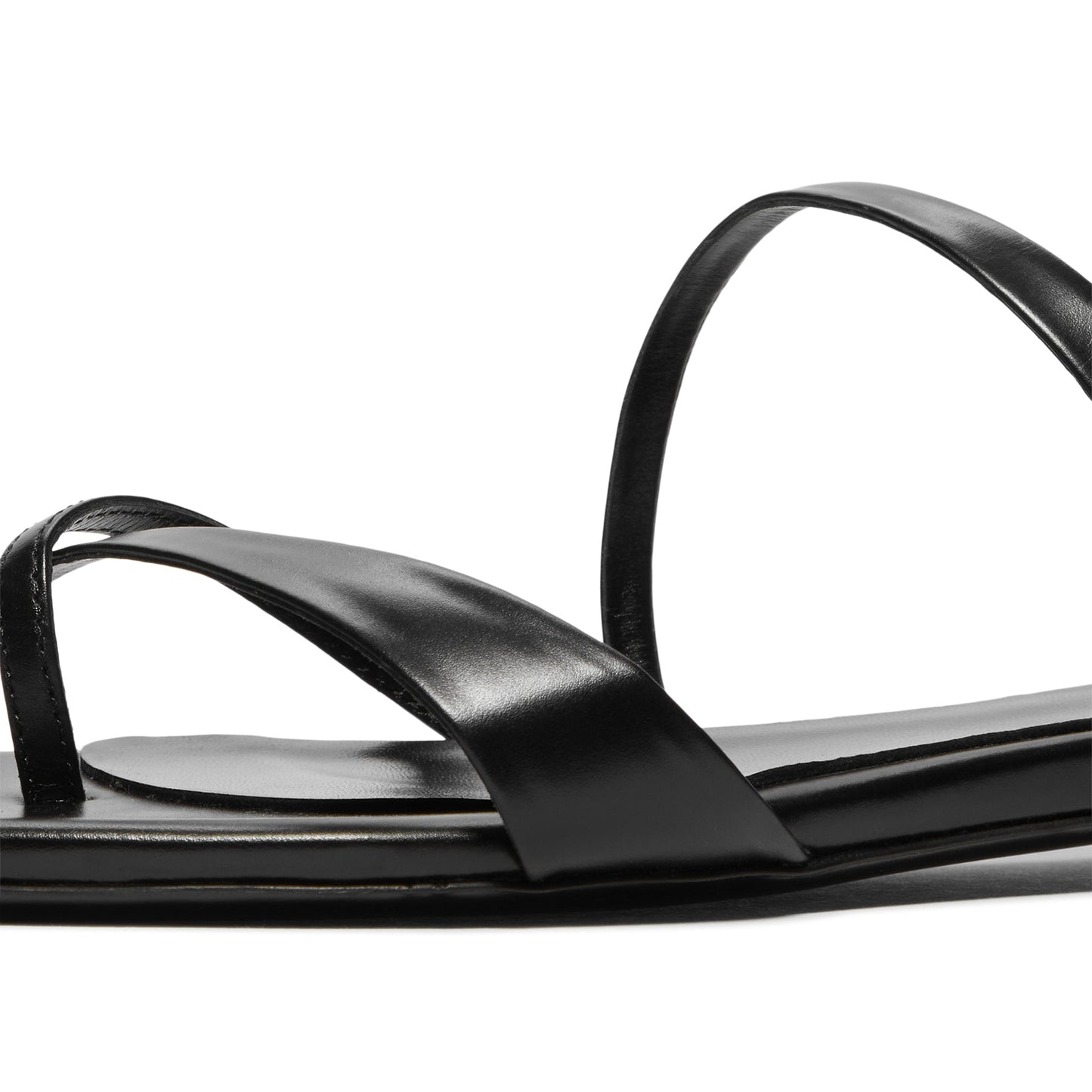 Jude Heath Sandal (Black Leather)